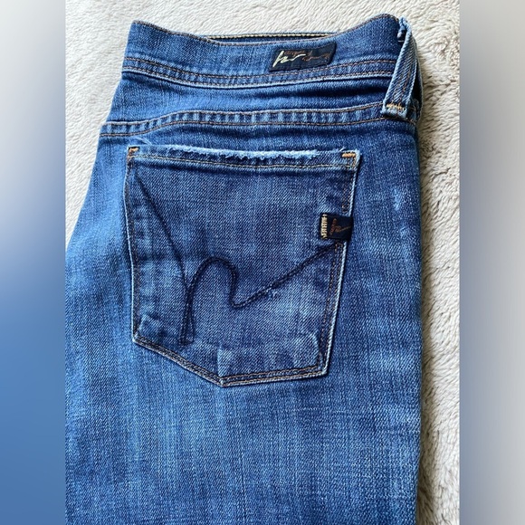 Citizens of Humanity Ingrid Flare Low Rise Jeans - Picture 3 of 9